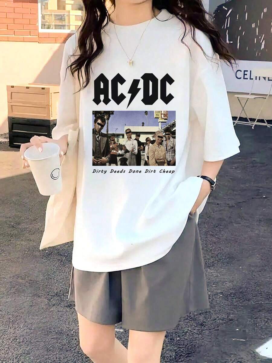 Women T-Shirts - 白色 - 查看 1