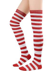 Football Socks For Boys And Girls - Red and White - View 2
