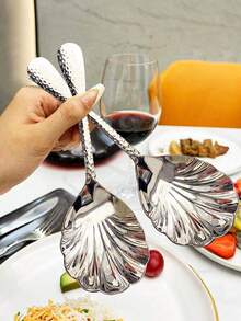 1件/2件不锈钢厚勺、搅拌勺、饭勺、家居及餐饮用具、厨房、圣诞礼物、咖啡吧配件、咖啡勺、咖啡吧配件 - 彩色 - 查看 9