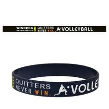 3pcs Sport Accessories Set,Motivational Silicone Volleyball Bracelets With Custom Inspirational Quotes,Durable Non Slip Grip Wristbands For Team Training,Competition Games And Fan Support - Multicolor - View 10