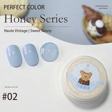 PERFECT COLOR 15色 5克/瓶 蜂蜜系列凝胶指甲油，可爱闪亮凝胶指甲油，适合返校季、夏季美甲、全息美甲沙龙和DIY居家美甲。 - 彩色 - 查看 17
