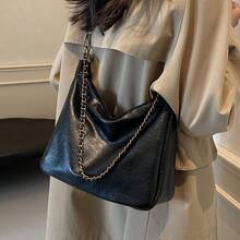 Women Tote Bags - 咖啡色大號 - 查看 3