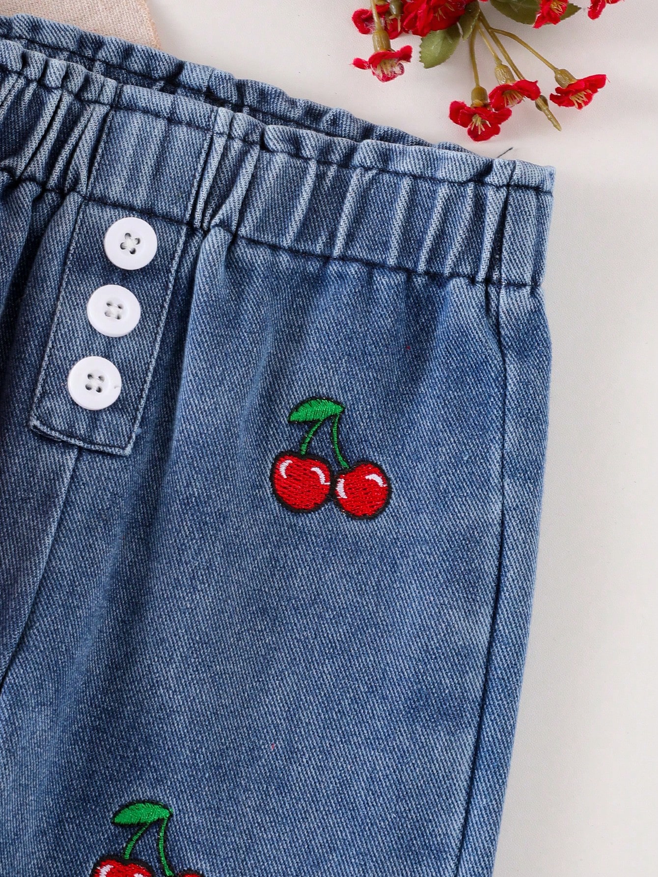 مجموعة 2 قطعة للبنوتة - ملابس علوية كتفين ملونة مط...