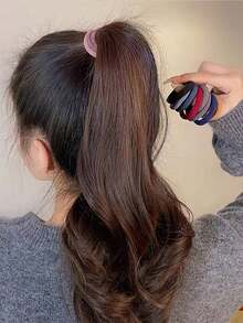 100/200/300/500 chiếc Dây buộc tóc co giãn màu trắng đơn giản, Phụ kiện tóc đa năng phong cách thường ngày dành cho nữ, Thích hợp cho tóc đuôi ngựa và tóc tết, Phù hợp cho trang phục thường ngày và ngoài trời, mọi mùa, Đồ dùng học tập, Phụ kiện nữ, Dây buộc tóc, Phụ kiện đội đầu, Dây chun buộc tóc, Dây buộc tóc thể thao, Dây buộc tóc khi tập gym, chạy bộ. - trắng - Xem 3