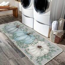 秋季主题浴室地垫，感恩节造型防滑浴室地毯，高吸水性可水洗室内装饰地毯，适用于浴室或卧室，浴室厨房装饰厨房地毯 - 彩色 - 查看 18