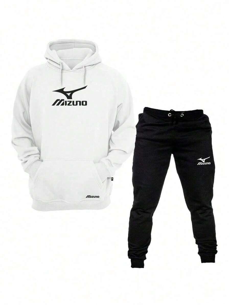 Unisex Sports Set, Warm Sweater + Pants, New Release - 白色 - 查看 1