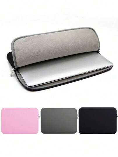 New Simple & Lightweight Large Capacity Laptop Bag, Suitable For Carrying 11"/13"/14" Tablets, Laptops, Power Banks, Phones, Etc. Fashion Travel Computer Organizerlaptop Bag For Women Mac Book Case College Essentials Back To School Laptop Sleeve