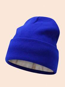 Women'S Silky Satin Beanie -Anti-Static, No Frizz, KnitCap For Winter Warmth