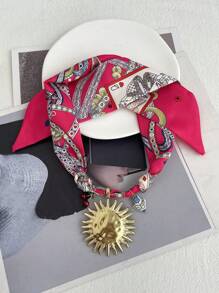 1 pieza Collar de concha, sol y corazón con cinta elegante y de lujo, estilo bohemio y creativo, para dama, hermana, pareja, graduación, regalo, adecuado para uso diario, citas, fiestas, vacaciones, verano y playa