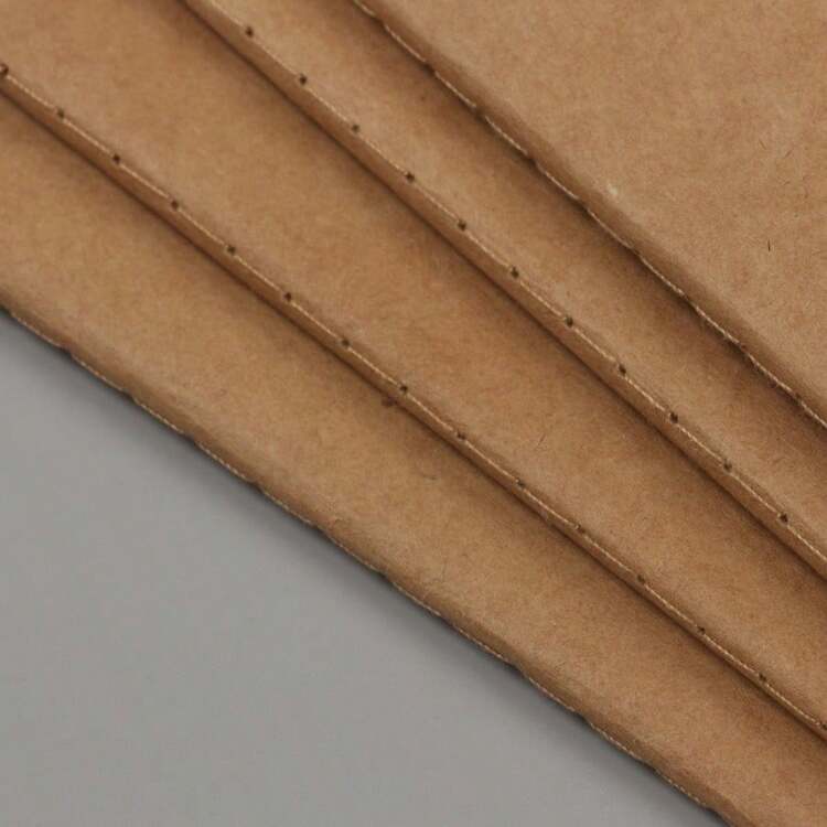 Executive Soft Leather Notebook, Stitched Binding Conference Record Book, Organized Meeting Notes & To-Dos, Quality Office Pick - Màu Khaki - Xem 4