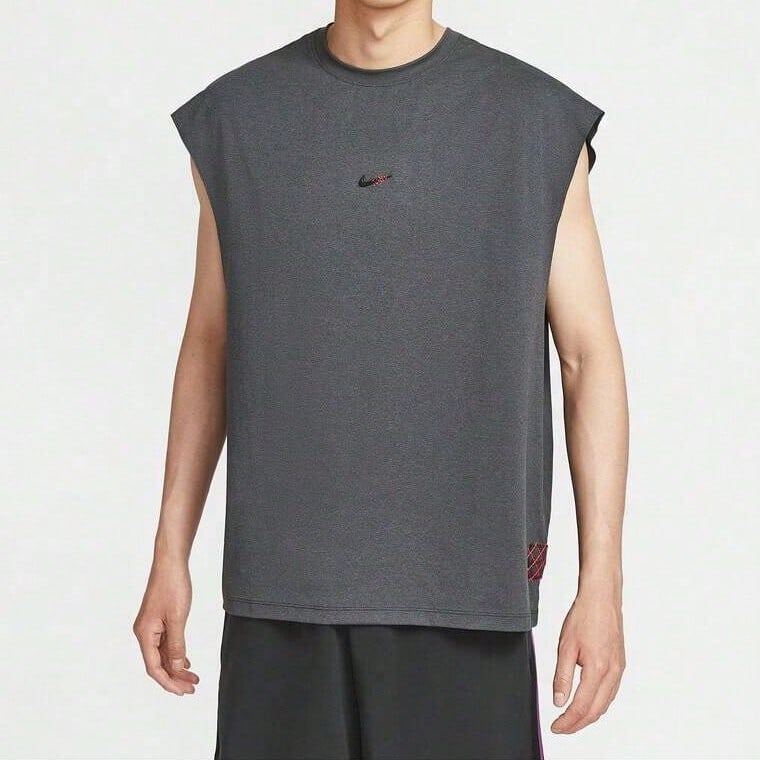 Nike Camiseta sin mangas para hombre AS M NK DF SL TOP STREET para entrenamientos HV1889-060 - Negro - Ver 1