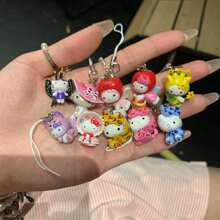 Sanrio 1pc Hello Kitty Cute And Creative Long Chain, Key Chain, Bag Decoration, Can Be Used As Daily Decoration