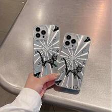 Funda premium para phone 16 Pro con diseño de fuegos artificiales. Diseño sencillo con orificios grandes. Resistente a golpes y caídas. Compatible con phone 16, 15, 14, 13 y 12 Pro. - Blanco - Ver 6