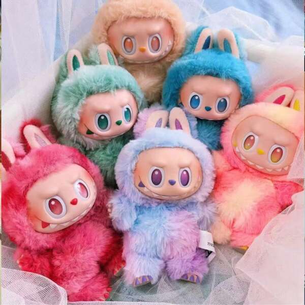 17cm Mini Doll Clothes Accessory, Doctor/Nurse Uniform, Pastel Macaroon Design, For LABUBU