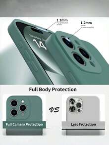 Funda de teléfono minimalista de alta calidad, unicolor con decoración de corazón de papel de estaño, diseño suave tipo líquido, adecuada para el uso diario. Anti-caída, antideslizante, anti-arañazos, compatible con iPhone 17/17Pro/17 Pro Max/17 Air, 16/15/14/13/12/11/Pro/Pro Max/Plus, S20-S25/FE/Ultra, A56 5G, teléfonos - Verde + Corazón - Ver 7