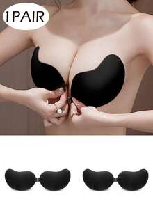 女士芒果形硅胶文胸，丰胸垫，聚拢型粘性乳贴，适合女性日常穿着