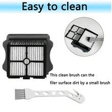 Roller Brush And HEPA Filter For Tineco Floor ONE S5 & S5 PRO Cordless Wet Dry Vacuum Cleaner Replacement Accessories Kit ﻿ - Grey - View 2