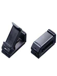 1pc Universal Airplane Shaped Phone Holder With 360 Degree Rotation, Hands-Free, Pocket-Sized Must-Have Travel Accessory, Pink & Black