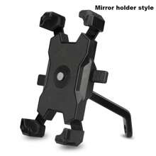 1pc Bicycle/Motorcycle Phone Holder, Shock-Absorbing Vehicle Mounted Phone Stand