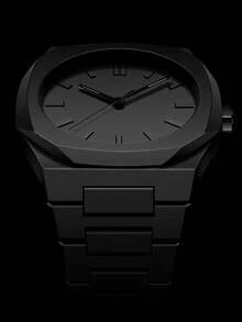 TOMI Classic Men's Student Business Matte Oil Plastic Bead Quartz Watch Set, Fashionable Men's Watch Suit For Daily Life And Holiday Gifts