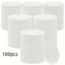 压缩式洁面海绵，美容SPA洁面海绵和洗脸棉片，卸妆海绵（圆形） - 彩色 - 查看 23