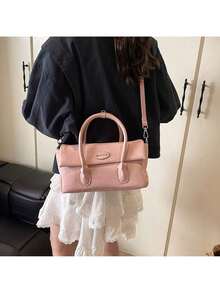 Women Shoulder Bags - 卡其 - 查看 9