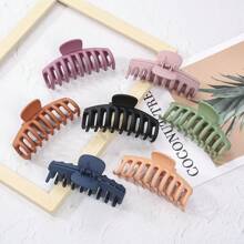 Hair Clips 2pcs/1pc Y2K Green-Grey Gradient Shiny Dragon Claw Shape Large Size Lightweight Plastic Hair Claw Clips, Fashion Versatile High-End Elegant Hairpin Accessories Suitable For Daily Outings, Bathing, Make-Up, Outfit Matching Hair Accessories, School Stuff, College
