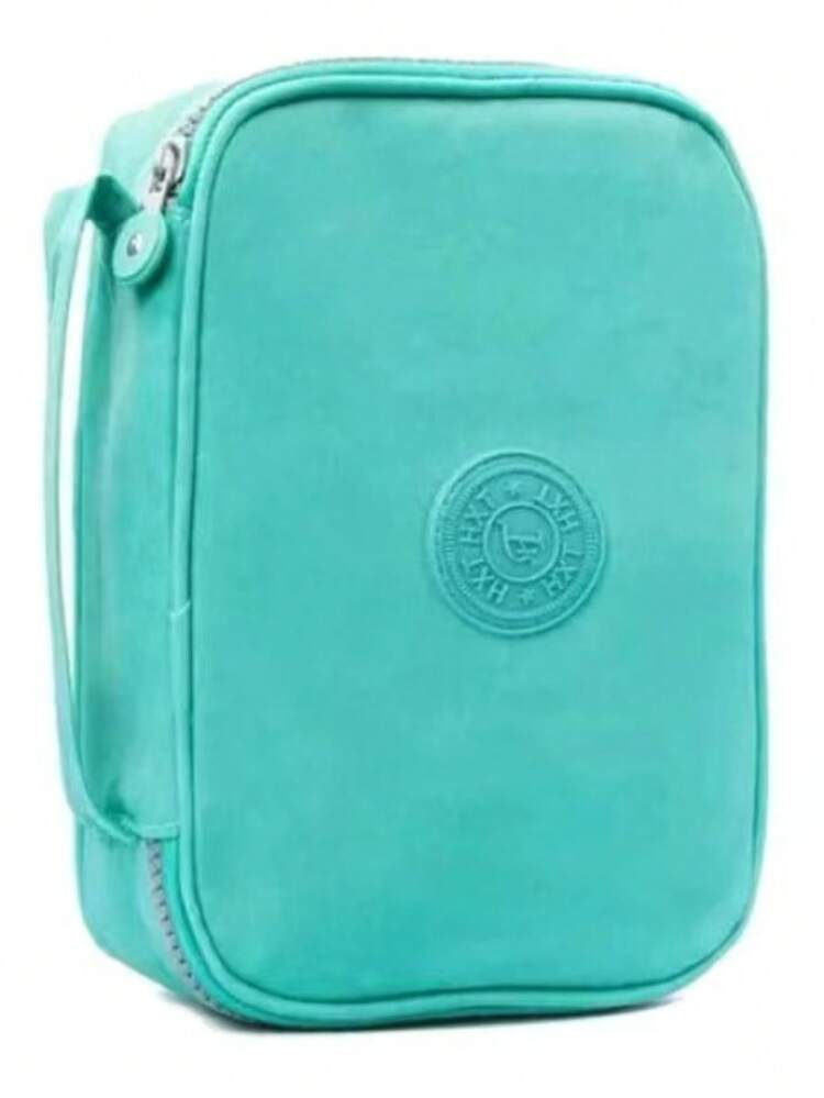 School Student Pencil Case Back To School - Green - View 1