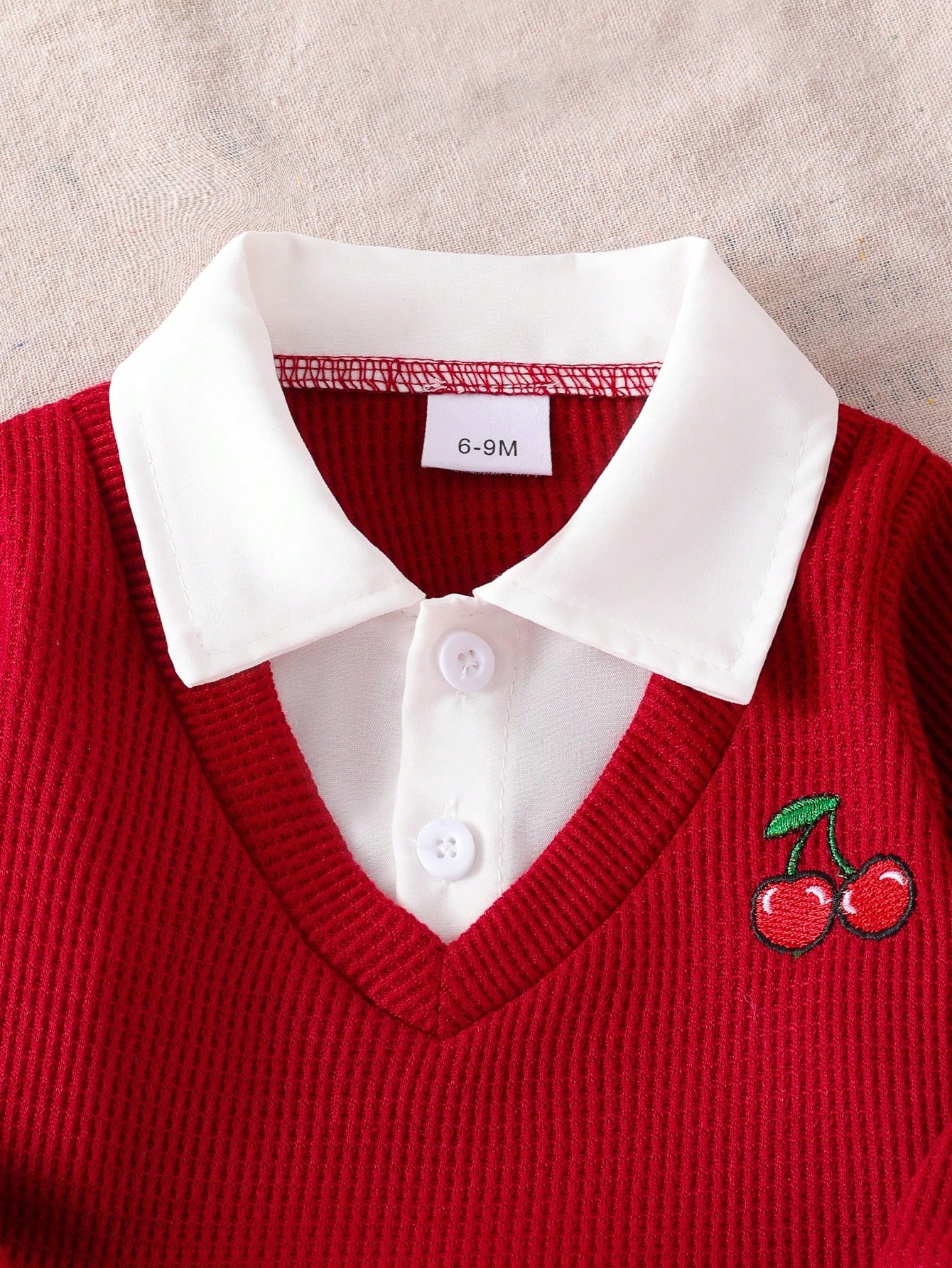 مجموعة 2 قطعة للبنوتة - ملابس علوية كتفين ملونة مط...