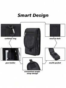 1 件优质多功能钱包 - 可容纳手机、工具和多张卡 - 送给他的完美礼物，时尚实用的配件（拉链随机）