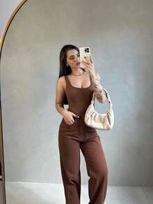 WIDE LEG BROWN - Óxido marrón - Ver 2