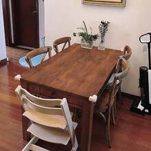 1卷棕色木纹壁纸，简约装饰风格，自粘可移除乙烯基壁纸，适用于厨房、浴室、客厅墙面和家具装饰，DIY即撕即贴，尺寸：17.7英寸 x 196.8英寸 / 118.1英寸 x 39.3英寸 - 棕色 - 查看 4