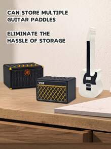 3D Printed Bass Music Box, Creative 3d, Can Store Guitar Picks, Music Ornaments, Decompression Toys, Creative Gifts, Party Decorations,For Back-To-School Season, Halloween, Christmas