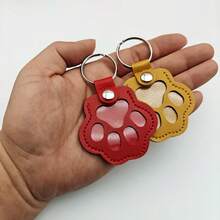 1/3/5 piezas Bolsa de almacenamiento de cabello para mascotas - Llavero portátil multifuncional para gato/perro, caja conmemorativa para recoger el cabello de mascotas - Multicolor - Ver 9