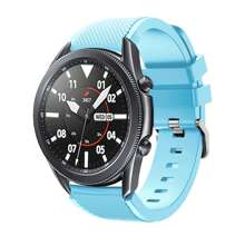 22mm Watch Band Compatible With Galaxy Watch 46mm/Galaxy Watch 3 45mm/Gear S3 Classic/Frontier,22mm Soft Silicone Breathable Watch Strap Wristband For Women Men