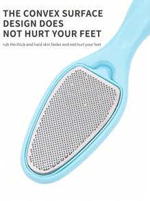 1pc New Professional Stainless Steel Multi-Function Removable Foot Care Tool, Suitable For Removing Calluses, Dead Skin, Suitable For Wet And Cracked Feet