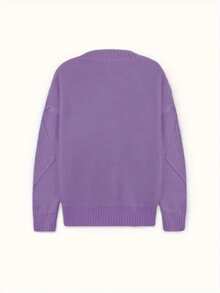 Women Casual Solid Button Placket Cardigan