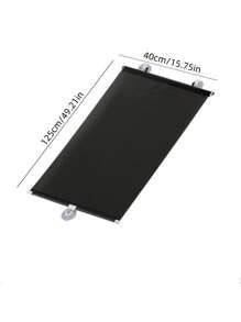 Blackout Roller Blinds Temporary Portable Curtains With Suction Cups, Punch-Free, Sunshade One-Way Mirror Roller Blinds, Daytime Indoor Transparent Visible Roller Blinds, Heat-Controlled Anti-UV Curtains, Blackout PVC Retractable Sunshades, Classic Home Decoration Style, Suitable For Sunshade In Living Rooms, Offices, Doors And Windows, Car Windows, Office Buildings, Restaurants, Bedrooms And Other Scenes.