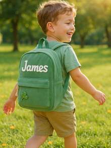 Ba lô trẻ em tùy chỉnh, thêu tên, ba lô mẫu giáo thêu cá nhân hóa, ba lô trẻ em, quà tặng dễ thương cho mùa tựu trường, ba lô thủ công, ba lô chữ cái cá nhân hóa, ba lô kỷ niệm thêu thủ công, ba lô du lịch, quà tặng cho bạn gái, quà tặng cho mẹ, quà tặng cho phù dâu/tiệc độc thân, đa chức năng, trang trí, chữ cái, thời trang, hiện đại, nhiều màu sắc, dễ thương, giản dị, tùy chỉnh, cá nhân hóa, độc đáo, tùy chỉnh cá nhân, quà tặng lý tưởng cho nam, quà tặng lý tưởng cho nữ, trẻ em, đi chơi thành thị, du lịch, trường học - Một kích thước - Xem 5