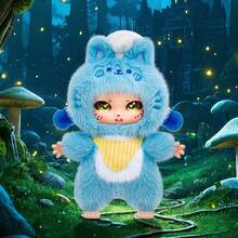 Soft Anime Doll Keychain With Vinyl Head - Cute Cartoon Clip-On Toy For Backpack, Purse, Keys - Durable Polyester & Plastic, Pink, Yellow, Red, Green - Fun Mini Gift For Kids, Friends, Party Favors (14+) - Multicolor - View 13