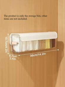 1 hộp đựng tất treo tường, ba màu, chất liệu PET, loại ngăn kéo trong suốt, kéo ra, có thể điều chỉnh dạng lưới, hộp đựng đồ lót, hộp đựng túi đựng rác treo tường, áo ngực, phòng tắm, phòng ngủ, nhà, ký túc xá hộp đựng đồ dùng cho phụ nữ, đồ dùng du lịch thiết yếu, lưu trữ đồ dùng ký túc xá khi quay lại trường - Nhiều màu - Xem 15