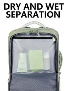 女士多隔层旅行尼龙背包；航空随身行李包；防盗，可装15.6英寸商务笔记本电脑；大容量可扩展旅行包；多口袋轻便书包；多功能书包；