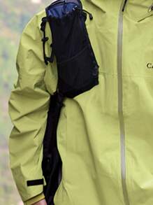 CAMEL CROWN Hard Shell Punching Jacket Single Layer Windproof Waterproof Jacket Mountaineering Clothing