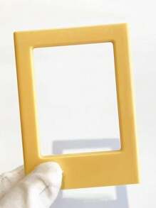 1 szt. wielokolorowa 3-calowa magnetyczna plastikowa ramka na zdjęcia, magnetyczna naklejka na lodówkę, do zdjęć z aparatu natychmiastowego i mini kartek, odpowiednia do spersonalizowanej dekoracji lodówki, prezent dla przyjaciół, na Halloween, Boże Narodzenie