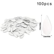 100/500pcs Craft Mirror Set - 4 Shapes (Triangle, Square, Round, Diamond) - 1" Plastic Glass Tiles For DIY Mosaics & Disco Ball Decorations - Multicolor - View 20