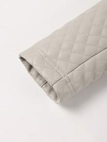 Veste de moto multifonctionnelle à la mode en cuir PU pour femmes Risissida - idéale pour le streetwear automne/hiver - Beige - Voir 8