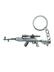 1 件酷炫枪模型吊坠钥匙扣，独特合金形状包包吊坠，适合儿童的酷炫装扮吊坠，适合作为礼物送给朋友汽车配件可爱哥特 Y2k 包挂绳带身份证夹汽车配件包饰圣诞节 - 彩色 - 查看 8