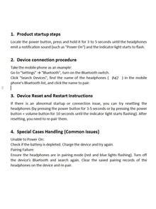 無線耳機,5.0升級,長久電池壽命,降噪,閃閃發光的貓耳朵無線耳機 - 藍色 - 查看 11