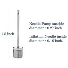 This Multi-Function Ball Inflator Set Includes 10 Inflation Needles, An Essential Accessory For Athletes, Coaches Or Anyone With Sports Equipment (Basketballs, Footballs, Volleyballs, Etc.). The Design Is Portable. - Multicolor - View 3