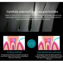 Cepillo de dientes eléctrico multifunción de 6 velocidades, cepillo de dientes automático para adultos, con 4 cabezales de cepillo, equipado con temporizador inteligente de 2 minutos y recordatorio de cambio de zona de 30 segundos, recargable por USB a prueba de agua, adecuado para uso doméstico o de viaje.